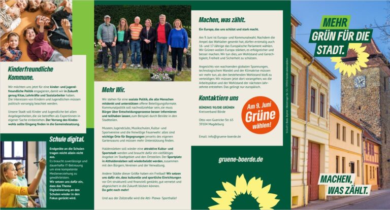 Die Grünen in Haldensleben: Mehr Grün für die Stadt