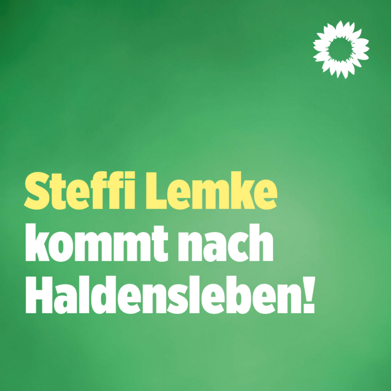 Wichtige Neuigkeit: Bundesumweltministerin Steffi Lemke beim Neujahrsempfang!