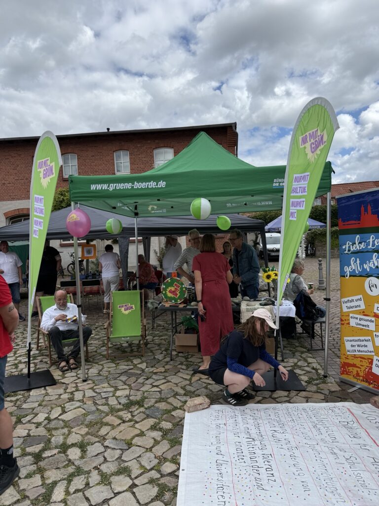 Herz statt Hetze: Ein starkes Zeichen für Demokratie in Wolmirstedt